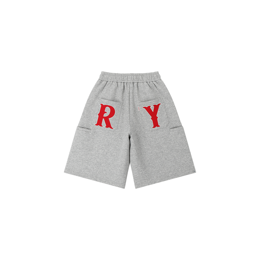 Winter Duality – Sweat wide Short (Grey)