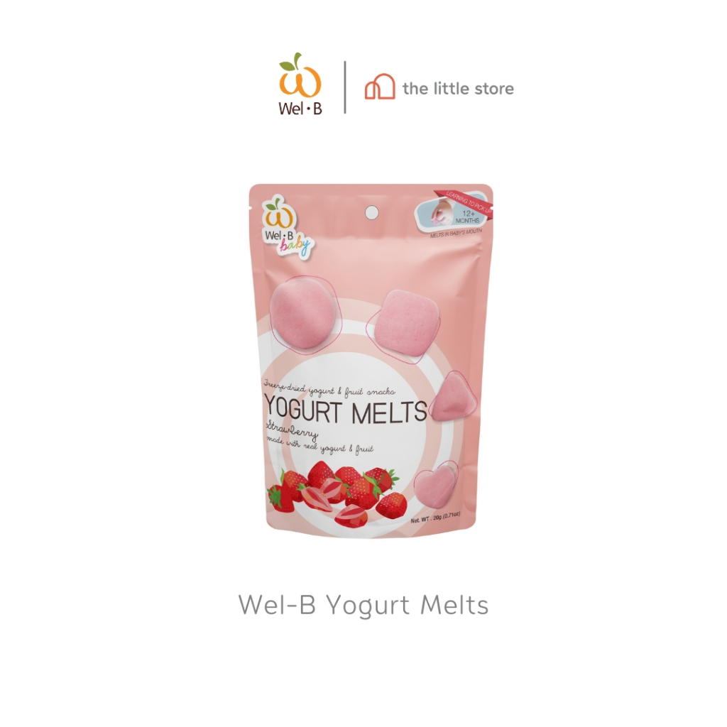 Wel-B​ Yogurt​ Melts​ โย​เกิร์ตกรอบ 20 g