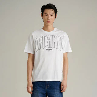 Mc JEANS (แม็คยีนส์) Online Exclusive เสื้อยืดผู้ชาย เสื้อยืดแขนสั้น ทรงเรกูลาร์ มีให้เลือก 5 สี MTTPB23