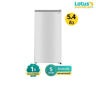 ชาร์ป ตู้เย็น อินเวอร์เตอร์ 1 ประตู ขนาด 5.4 คิว สีเงิน รุ่น SJ-S150XT-SL SHARP 1-DOOR REFRIGERATOR INVERTER SIZE 5.4Q