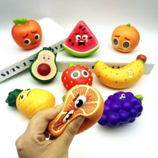ของเล่นบีบเล่นรูปผลไม้เหมือนจริง นุ่มนิ่ม คืนตัวช้า ช่วยคลาย…