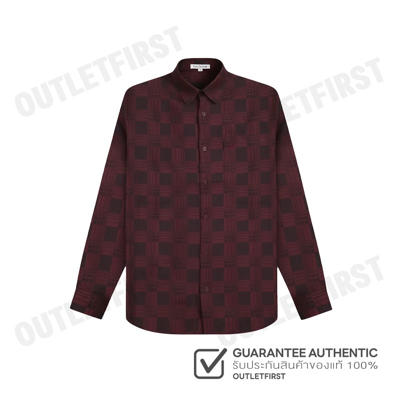 GUY LAROCHE รุ่น MAN'S LONG SLEEVES SHIRT CODE: BAB9203S4RE เสื้อเชิ้ต เสื้อแขนยาว เสื้อผู้ชาย