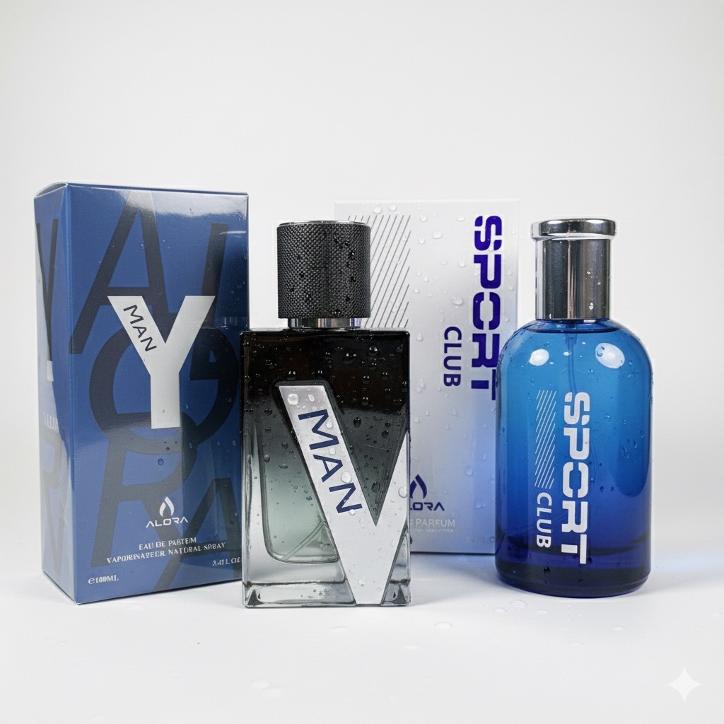 โปรคู่2ขวด ALORA Y MAN 100ML น้ำหอมผู้ชาย น้ำหอมผู้หญิง สไตร์หนุ่มเทห์ กลิ่นหอมติดทน -3246