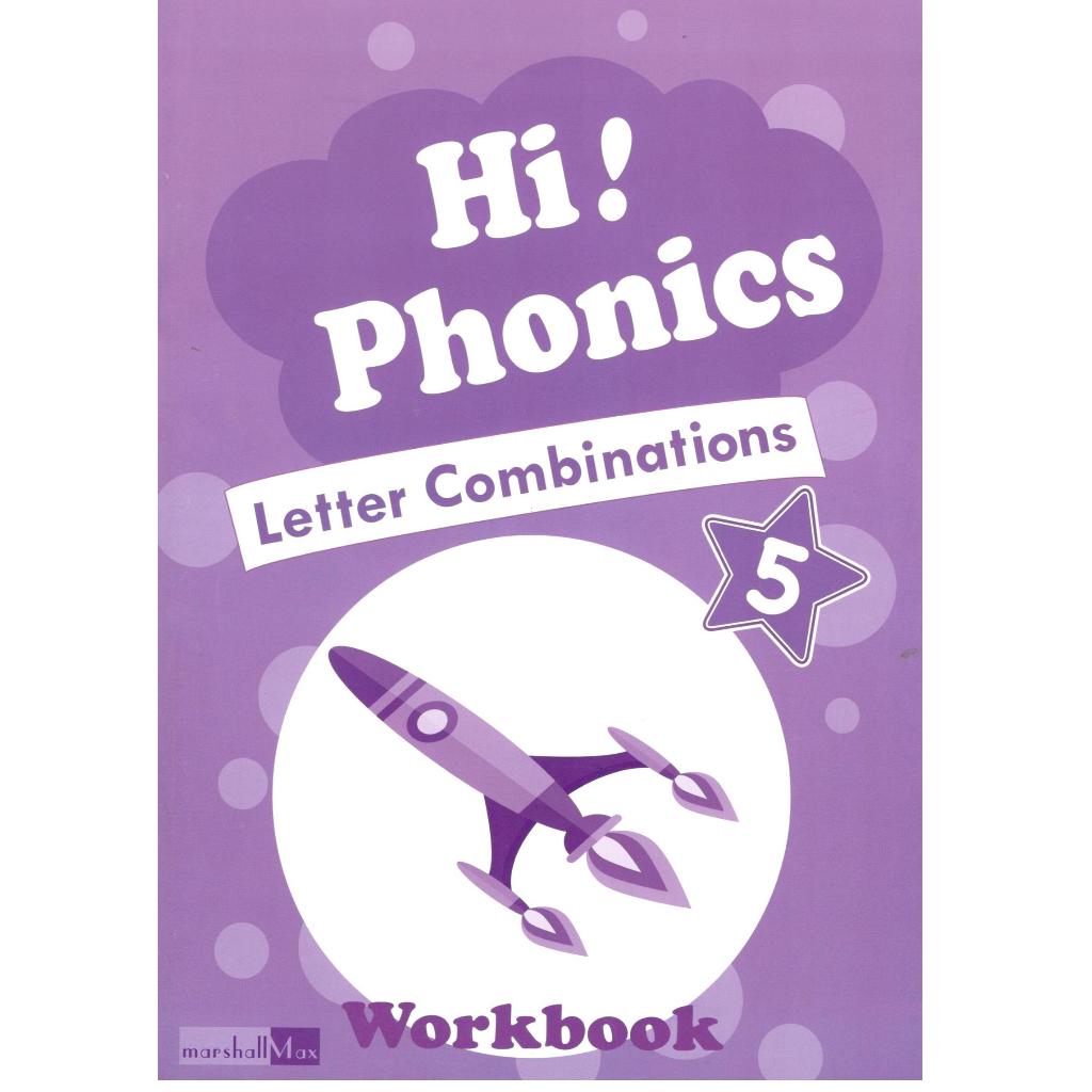 หนังสือ HI! PHONICS 5: LETTER COMBINATIONS WORKBOOK |3908171199103