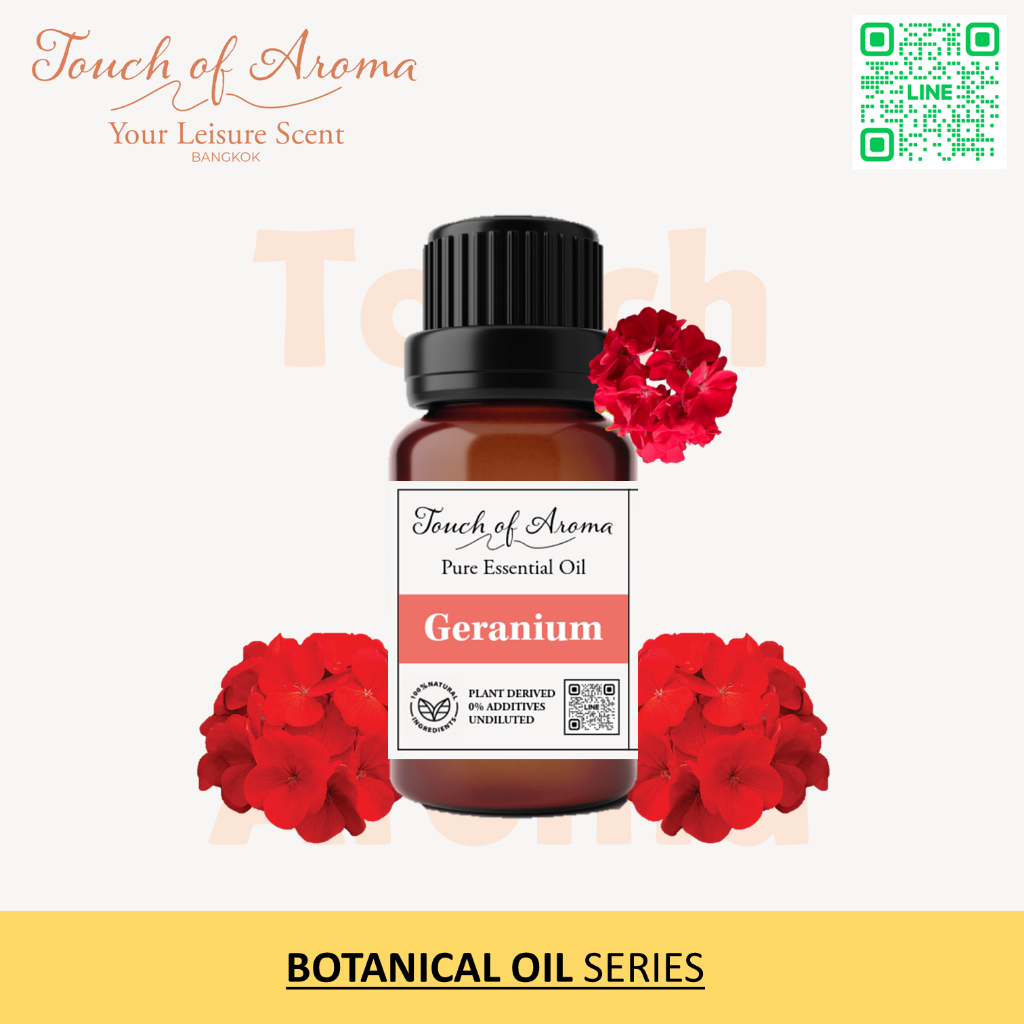 Geranium 100% pure essential oil 10 ml by Touch of Aroma