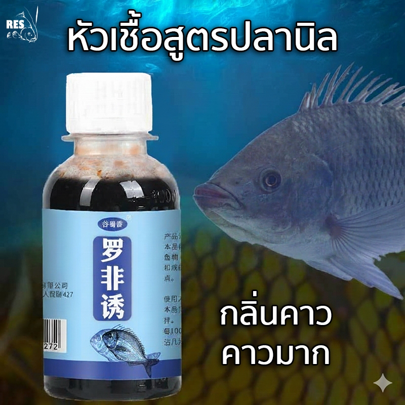 หัวเชื้อกลิ่นคาว หัวเชื้อปลานิลกลิ่นคาว หัวเชื้อคาว เหมาะกับบ่อแข่งงานปลานิล