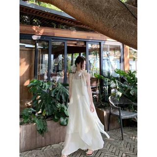 LILY งานนำเข้า เดรสยาวงาน2ชิ้น ดีเทลน่ารัก เดรสใส่เที่ยว/ใส่ทำงาน/ใส่ออกงานได้เลยค่า เดรสสวยๆ เดรส เดรสน่ารักๆ