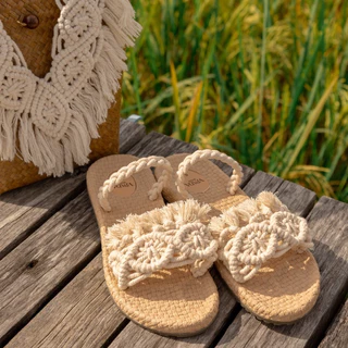 Vpada_sandals_VP-M02 Macreme Collection รองเท้าแตะชายหาดแบน รองเท้าแตะแฟชั่น