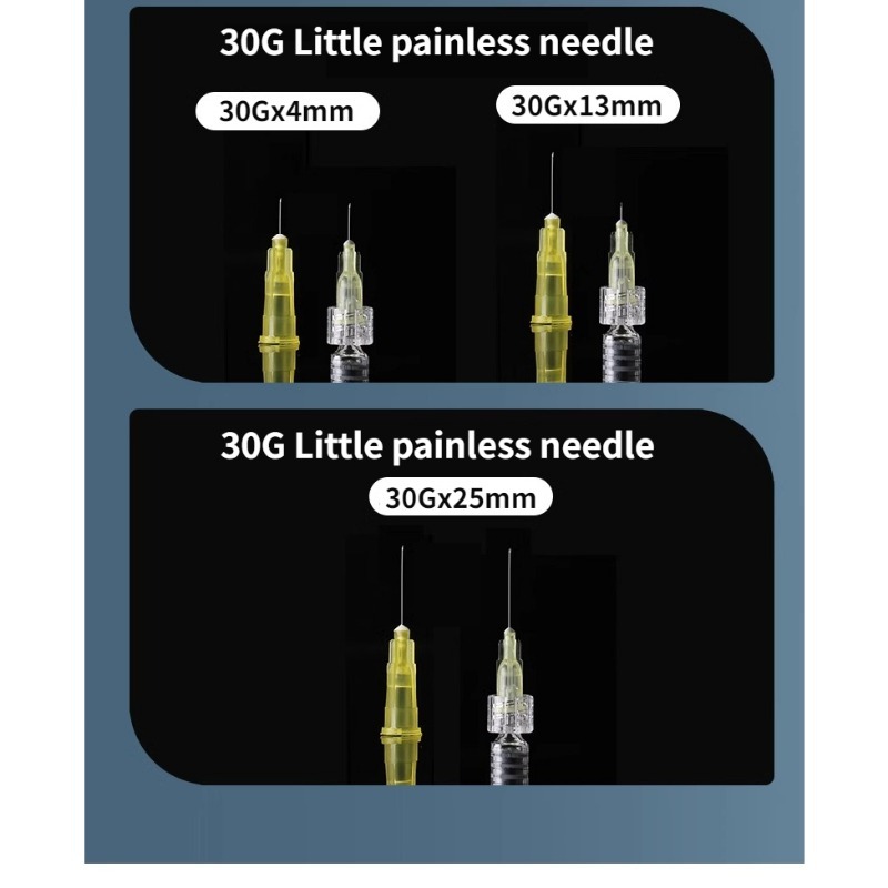 เข็มสวย 100 อัน แพ็คพร้อมใช้ ปลอดภัยระดับโรงพยาบาล ไม่ระคายผิว - รูปที่ 4