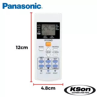 รีโมทแอร์ พานาโซนิค อะไหล่แอร์ Panasonic Air Conditioner Remote Control