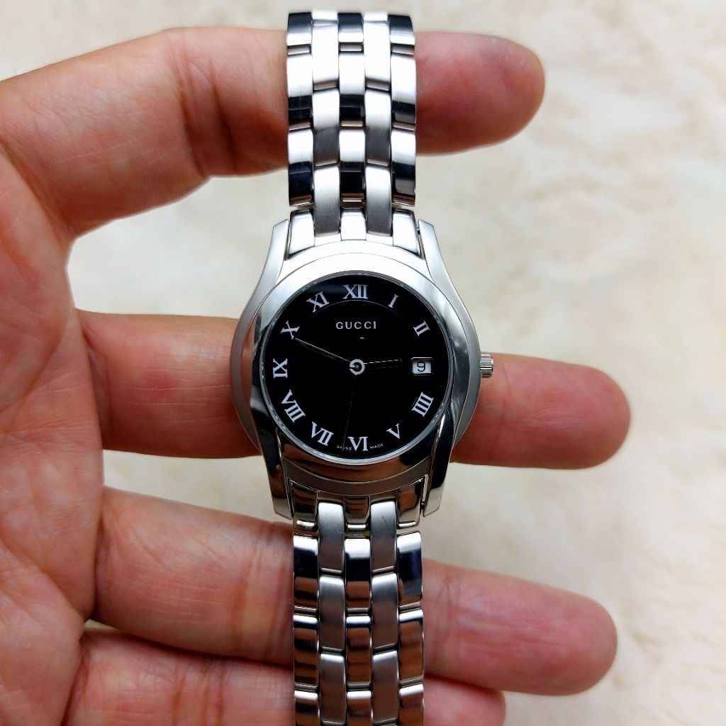 นาฬิกา GUCCI 5500M  🇮🇹💚❤️💯