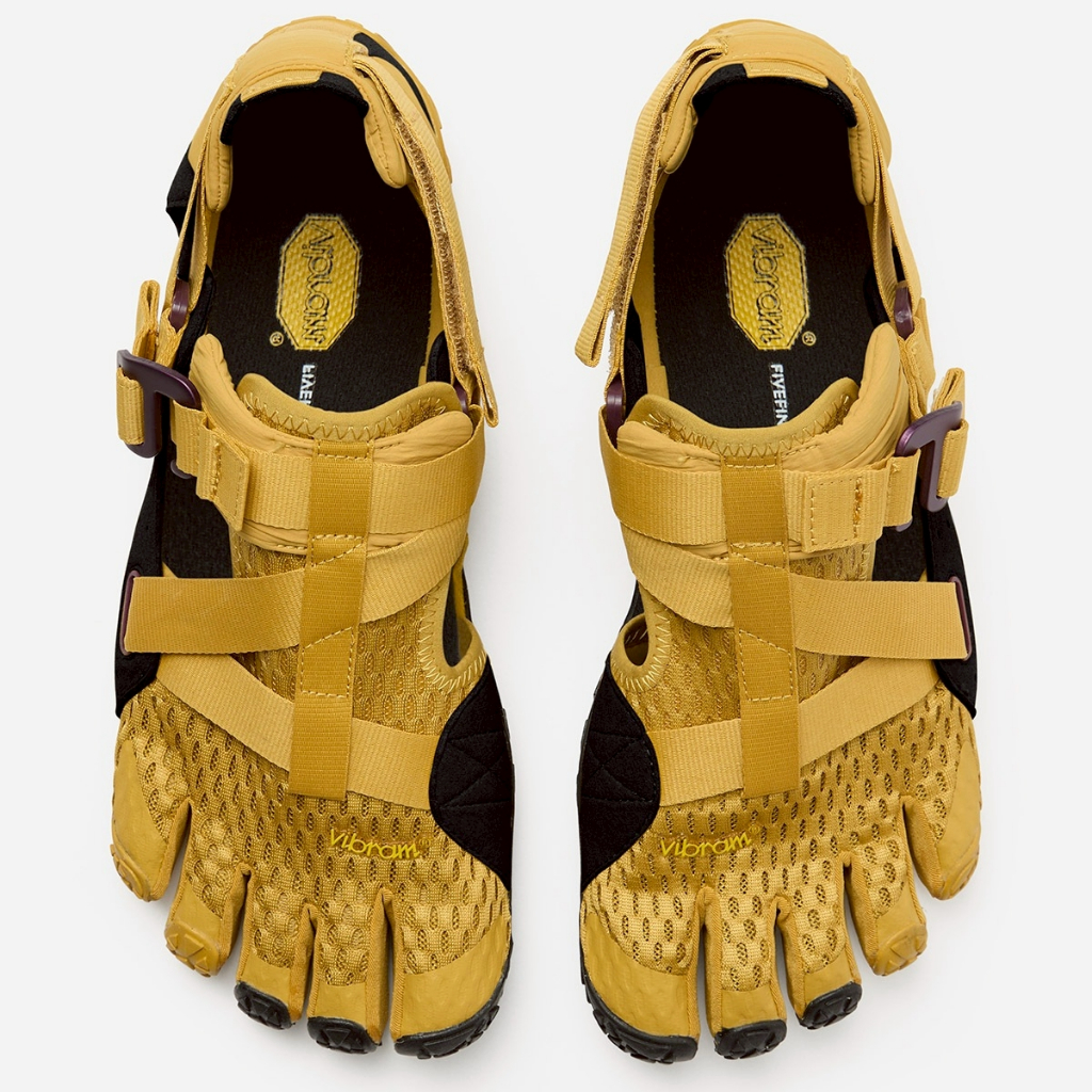 Vibram FiveFingers รุ่น Breezandal รองเท้าเดินป่า กิจกรรมกลางแจ้ง รุ่นผู้ชาย สี Mustard/Black ราคา ถูกที่สุด ดีลบีเคเค แกลเลอรีภาพที่ 2