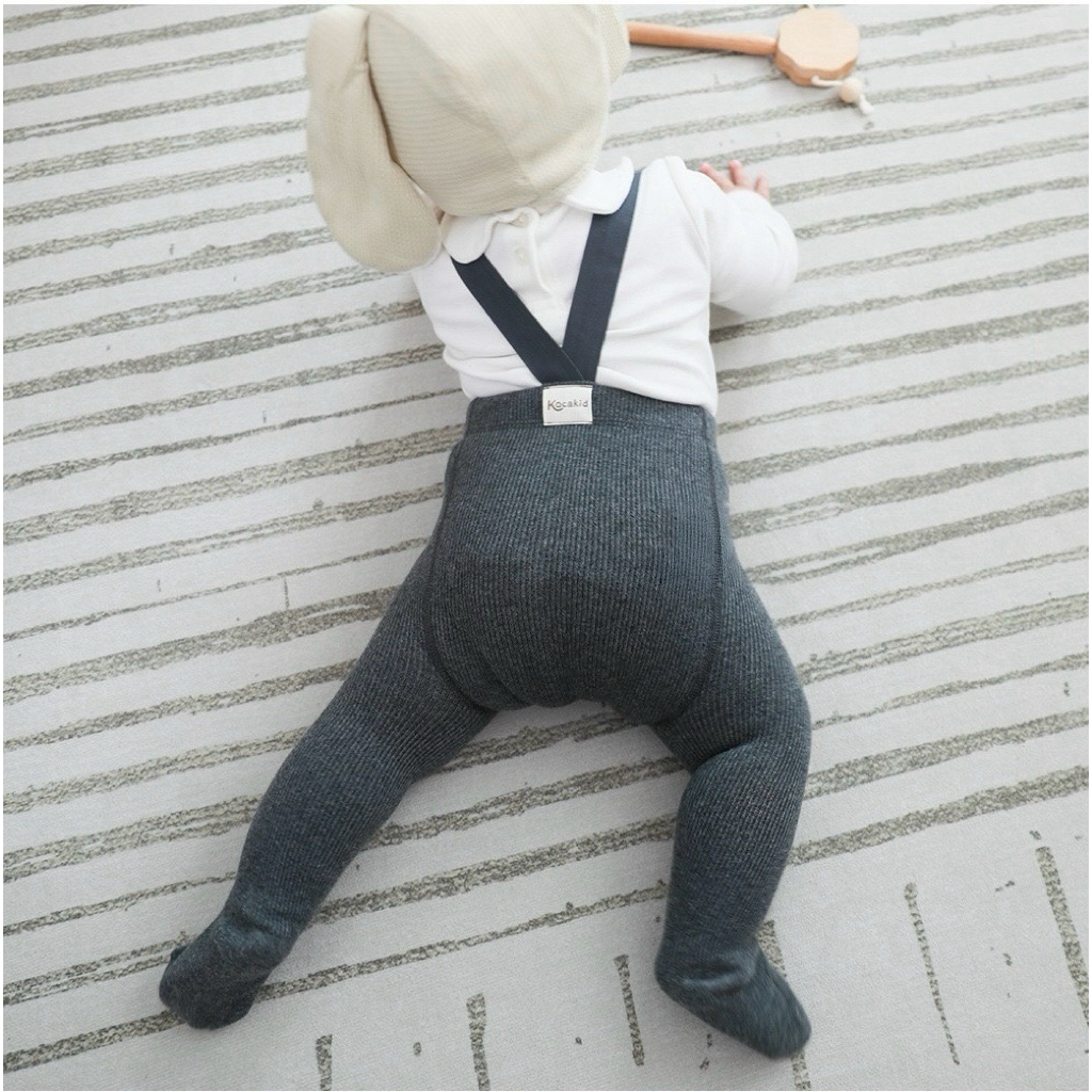 🇹🇭พร้อมส่งจากไทย🇹🇭Cozy Knit Baby Tights ถุงน่องเด็กเล็ก เลกกิ้งเด็ก ถุงน่องกันหนาวเด็ก - รูปที่ 7