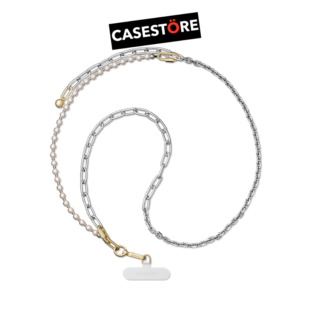 [🔩พร้อมส่ง⚪] CASETiFY | 2-in-1 Metal Cross-body Chain #ของแท้ [Cross-body]