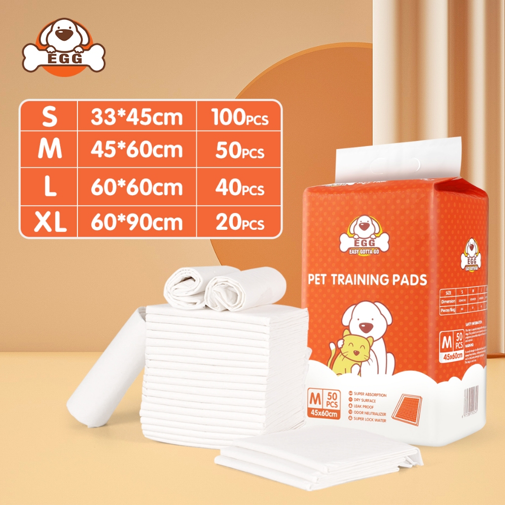 [2 แพ็ค] EGGรุ่นใหม่! มีแผ่นกาว แผ่นรองฉี่สุนัข ดูดซับอย่างรวดเร็ว แผ่นรองฉี่ กำจัดกลิ่นดี สุนัข แมว Pet Pad ที่ซับฉี่ - รูปที่ 7