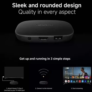 Xiaomi Mi Box S 3rd Gen กล่องแอนดรอยด์ทีวี Global Version รองรับ Google Assistant รองรับภาษาไทย