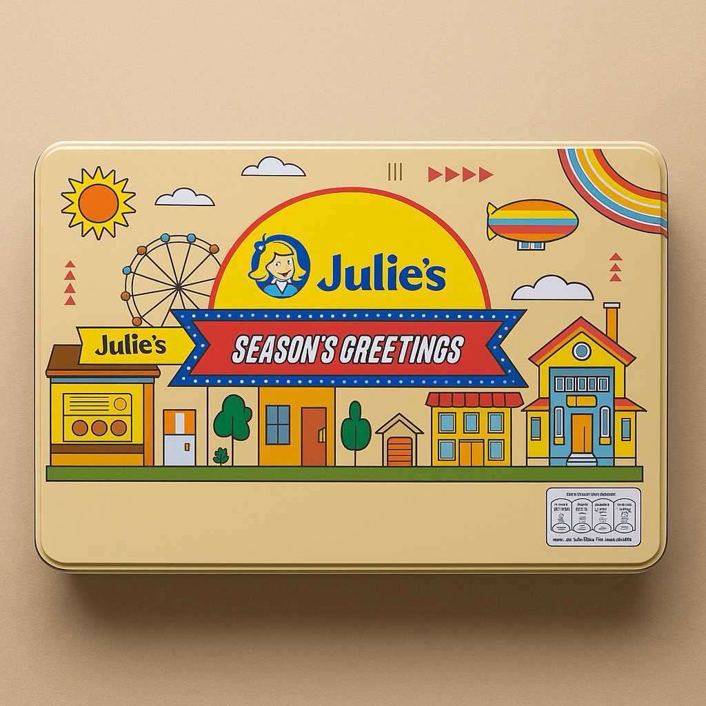 จูลี่ส์ Julie’s Season Greeting Biscuit บิสกิต สอดไส้ 4รสชาติ
