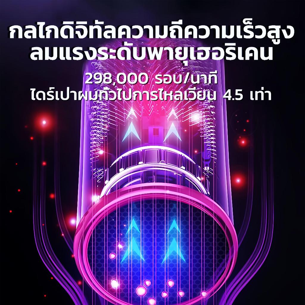【24ชมจัดส่งเร็ว🚛】ไดร์เป่าผม 2600W มอเตอร์ความเร็วสูงรุ่นสุดยอด6ร้อยล้านไอออนลบ ลดผมชี้ฟู เครื่องเป่าผมไฟฟ้า Hair Dryer - รูปที่ 2