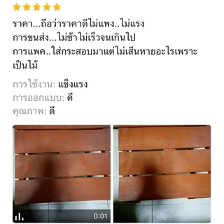 ส่งฟรี คละสี เก้าอี้ไม้เตี้ย เก้าอี้นั่งซักผ้า ขนาด30*30*30ซม.