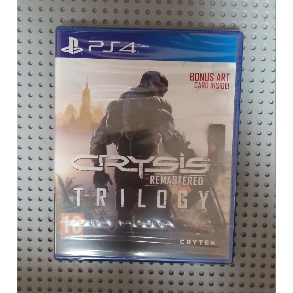 แผ่นเกม PS4 (มือ1 ยังไม่แกะซีล) : CRYSIS REMASTERED TRILOGY