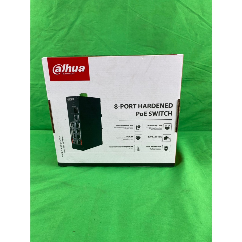 Dahua Poe2.0 8-port Hardened PoE Switch