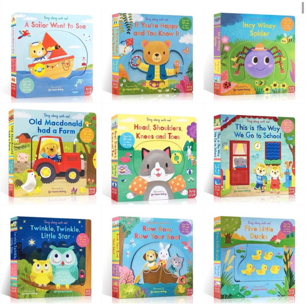 สินค้ายกเซต จัดชุดครบปก sing along 22 เล่ม Bizzy bear Investigators Maisy Eric หนังสืออ่านภาษาอังกฤษสำหรับเด็ก
