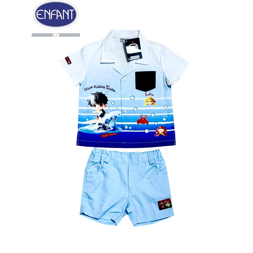 Enfant New Collection อองฟองต์  ชุดหล่อ ชุดเที่ยวลูกชาย สำหรับเด็ก Size 80,90,100