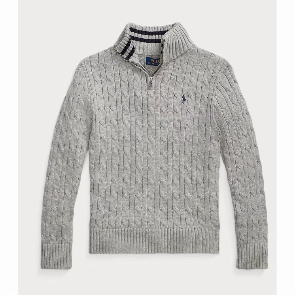 Polo Ralph Lauren Cable -knit Cotton Quarter -Zip Sweater Boys