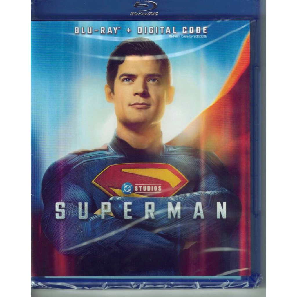 Blu-ray Superman 2025 (starring David Corenswet)
