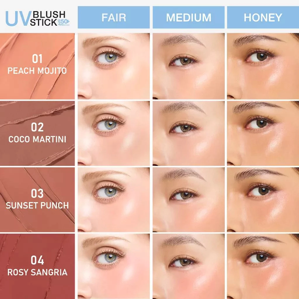 MizuMi UV Blush Stick SPF50+ PA++++ 4กรัม thumbnail 4