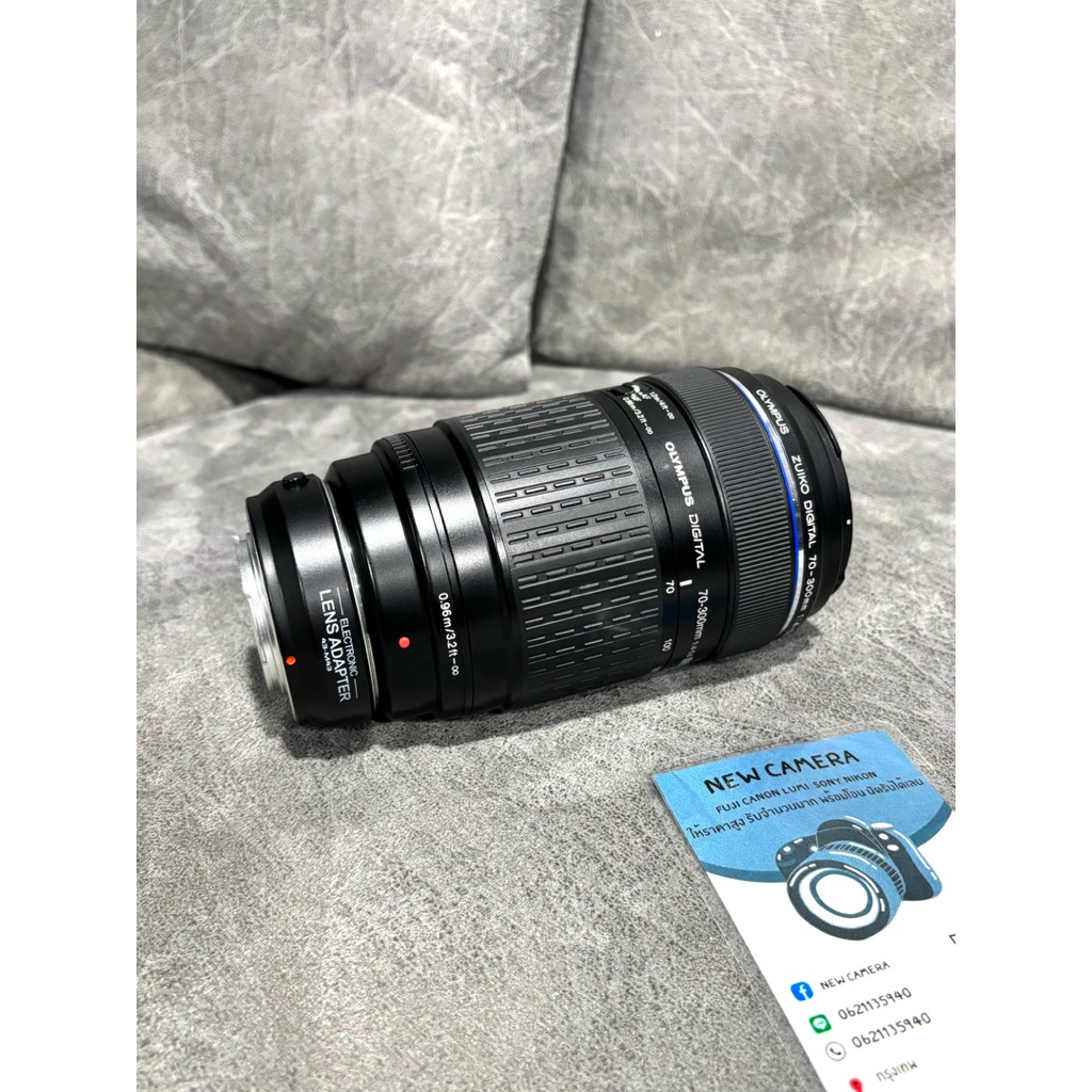 เลนส์มือสอง Olympus 70-300mm ไม่ฝ้า ไม่รา
