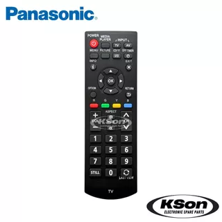 รีโมททีวี พานาโซนิค อะไหล่ทีวี Panasonic TV Remote Control รุ่น N2QAYB001116