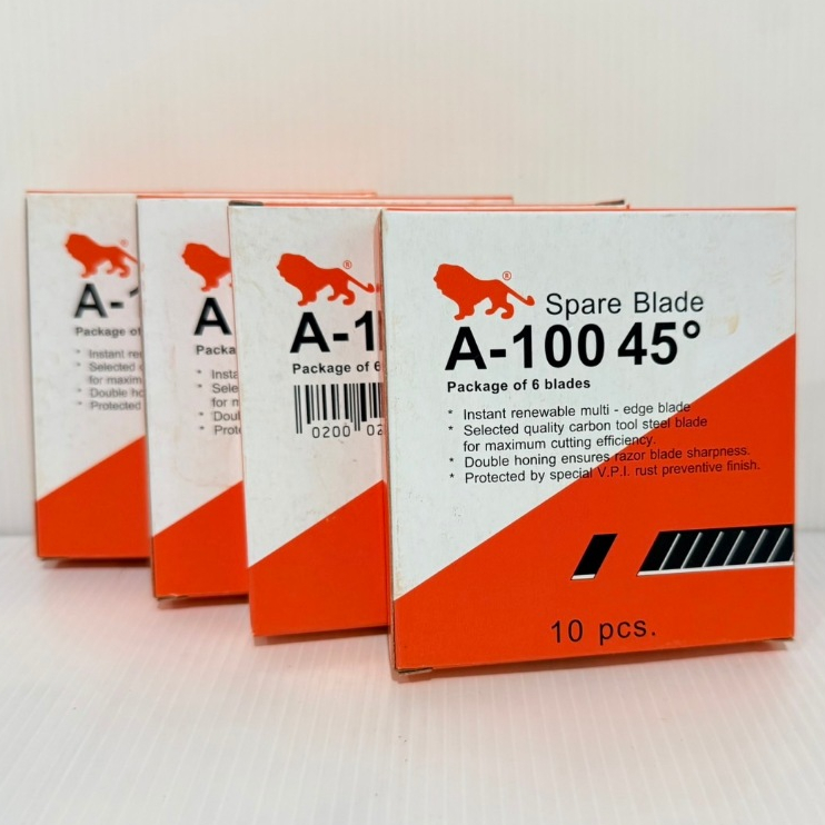 ใบมีดคัตเตอร์ สิงห์ A100 (กล่อง 60 ใบ)