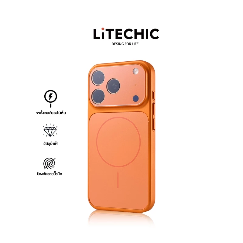 เปลี่ยนเป็นเคส iPhone 17 สําหรับ IPhone 15 13 17 16 14ProMax Plus กันตก บางพิเศษ แม่เหล็กในตัว เคสป้องกันโทรศัพท์ ครอบทั