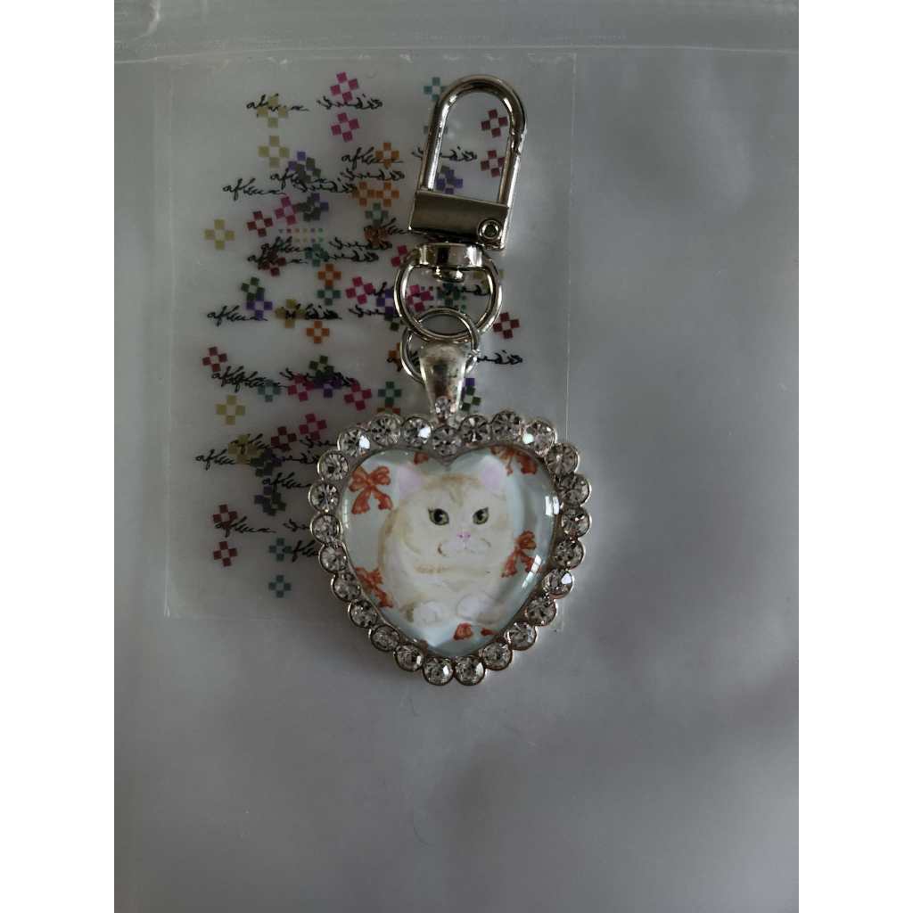 พร้อมส่ง!! AFLEURstudio พวงกุญแจLady Vaanjoy ข้าวตัง KHAOTUNG