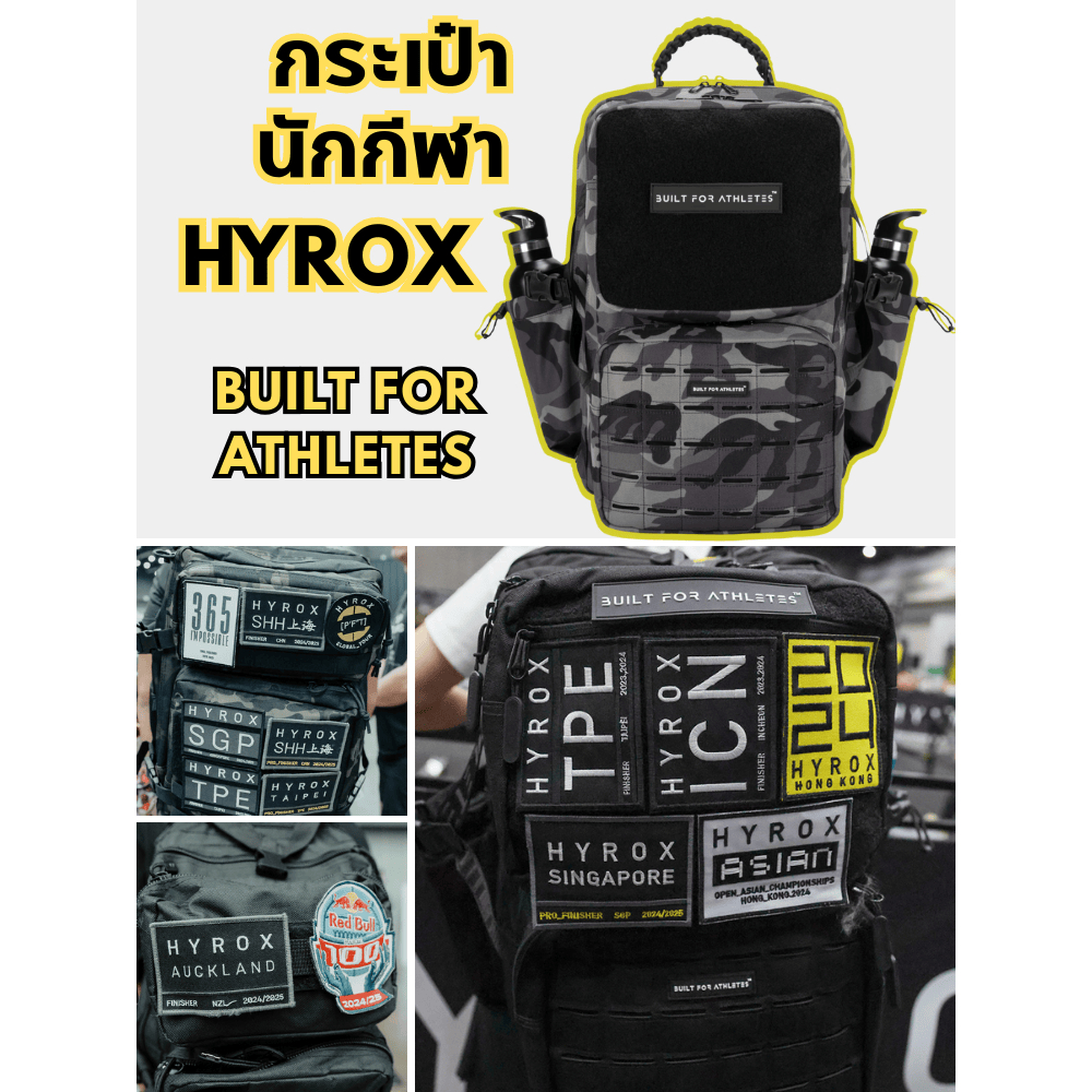 Built For Athletes – Dark Camo 45L Pro Series Backpack