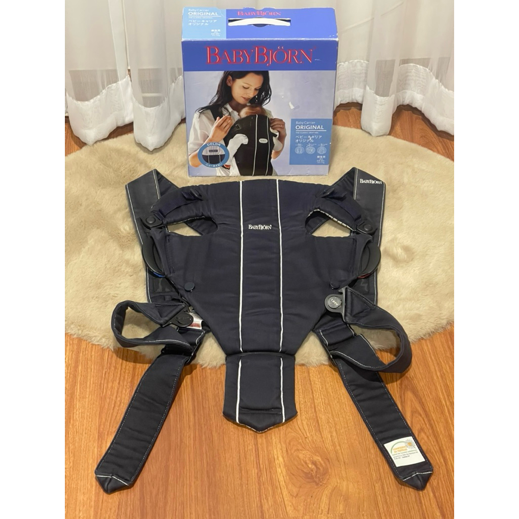 ส่งต่อ Baby Bjorn Baby Carrier Original เป้อุ้ม Baby Bjorn สีดำ