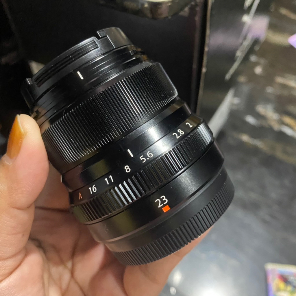 FUJIFILM เลนส์ 23 f2 ใช้งานปกติ