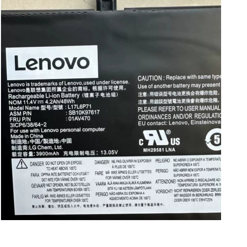 ☸L17L6P71 battery L﻿enovo แบตเตอรี่ ของแท้ L﻿enovo Thinkpad X280 Series 01AV470 L17C6P71