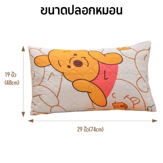 Comfy Sleep ปลอกหมอน 19 x 29 นิ้ว (48 x 74 cm) ซักทําความสะอาดได้ นอนสบาย