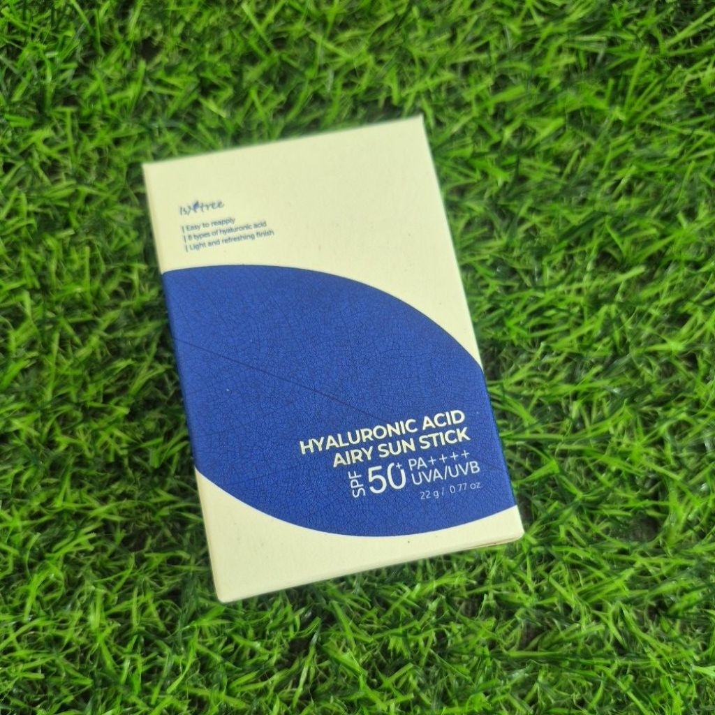 HYALURONIC ACID AIRY SUNSTICK 50 UVA/UVB 22 g.,Isntree  Exp. 2026 เลือกวันหมดอายุได้ค่ะ – โปรปัง