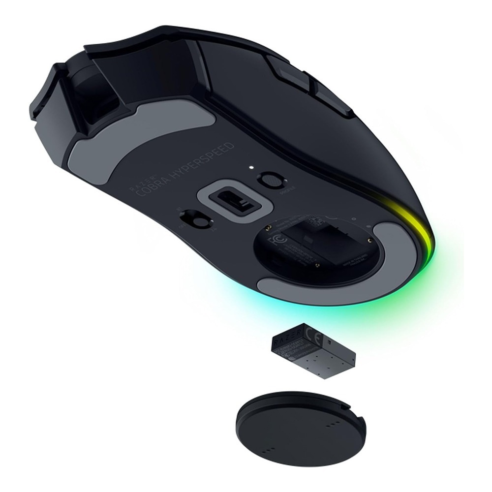 WIRELESS MOUSE (เมาส์ไร้สาย) RAZER COBRA HYPERSPEED – BLACK ราคา ถูกที่สุด ดีลบีเคเค แกลเลอรีภาพที่ 4
