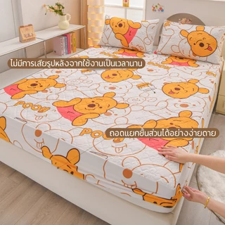 Comfy Sleep ผ้าปูที่นอน 3ฟุต 3.5ฟุต 5ฟุต 6ฟุต ชุดผ้าปูที่นอน ผ้าปูที่นอนหนา ตรัดมุม สูง10นิ้ว
