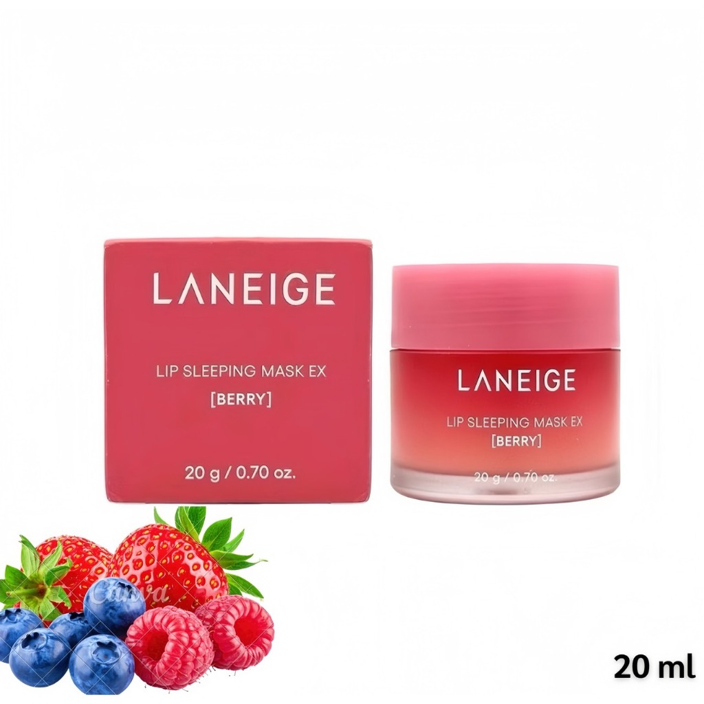 ลาเนจ Lip Sleeping Mask 20g ลาเนจ ลิป สลีปปิ้งมาส์ก บำรุงริมฝีปากชุ่มชื่นอมชมพู