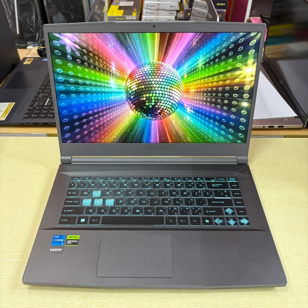 MSI  THIN  15  B12UCX – 1428TH  ประกัน Advice  25/03/2027  สภาพเครื่อง  88%