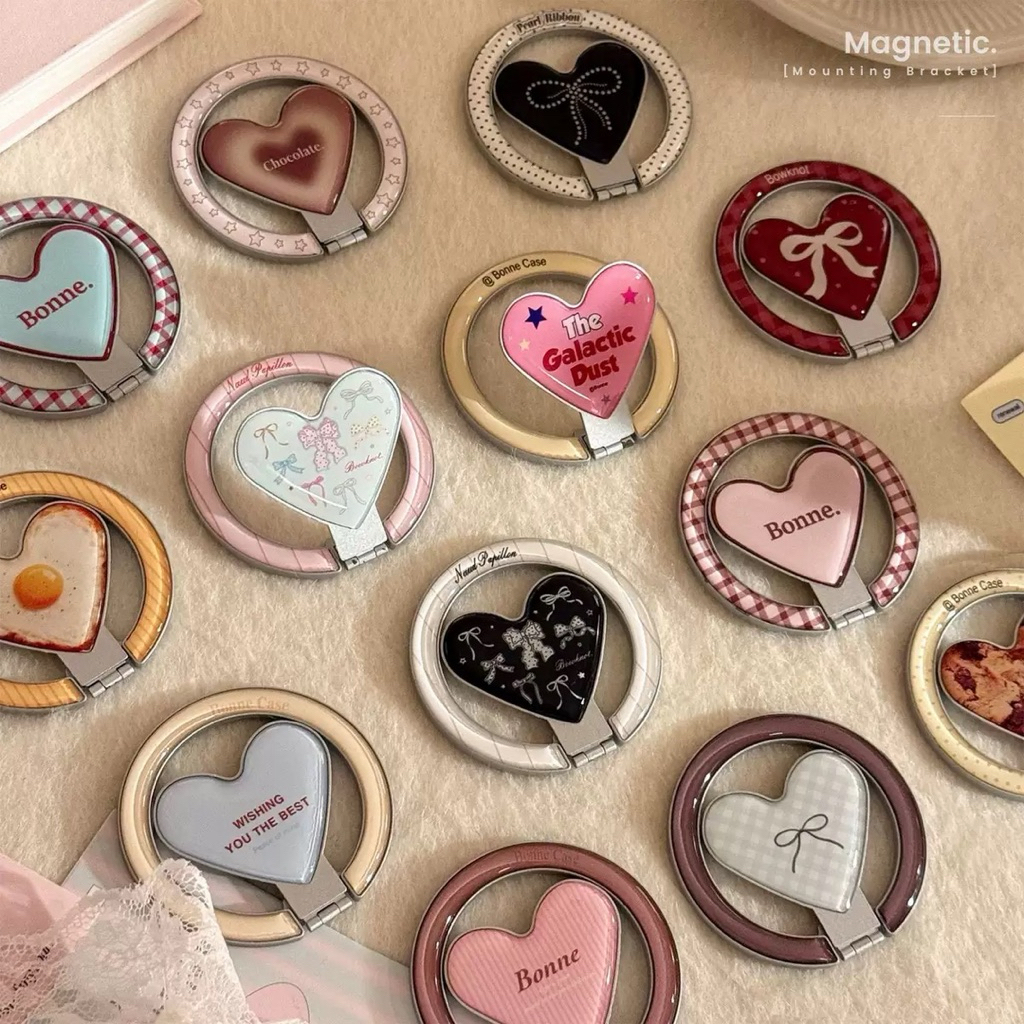 (พร้อมส่ง) Griptok แม่เหล็กติดหลังโทรศัพท์ สไตล์เกาหลี ที่ติดหลังโทรศัพท์  กริ๊บต็อกแม่เหล็ก ตัวติดมือถือ