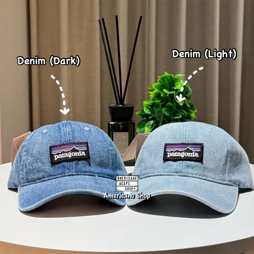 หมวกยีนส์ Pata1 JEANS CAP ผ้ายีนส์แฟชั่น มีหลายสีให้เลือก (ส่งจากไทย)