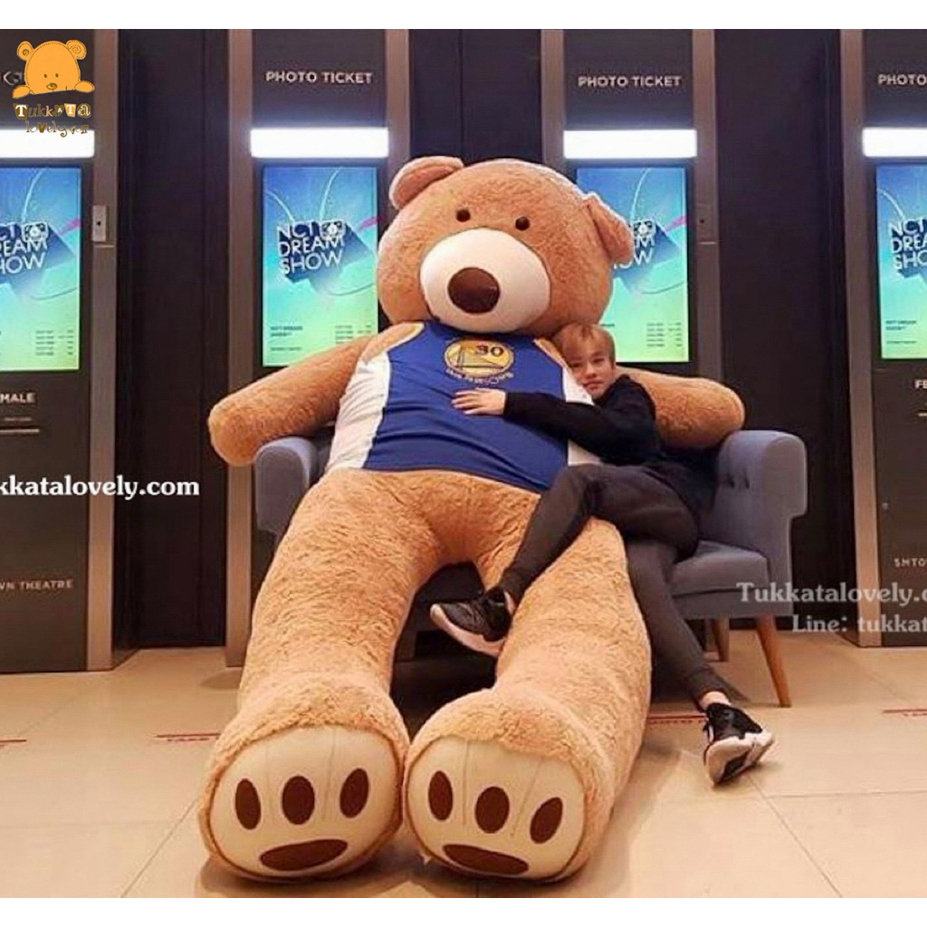 ตุ๊กตาหมีตัวใหญ่นำเข้าพรีเมียม ขนาด 2.0-3.4 เมตร ตัวนุ่มขนนุ่ม (ตุ๊กตาหมีเท็ดดี้แบร์ Giant Teddy Bear) - รูปที่ 4