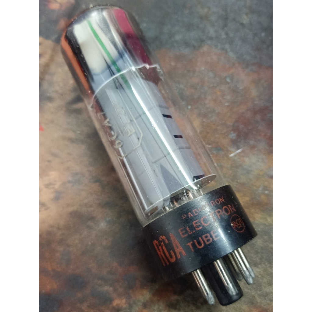 6CA7 / EL34 ของ RCA (หลอดสูญญากาศ) ของใหม่มีหลอดเดียว