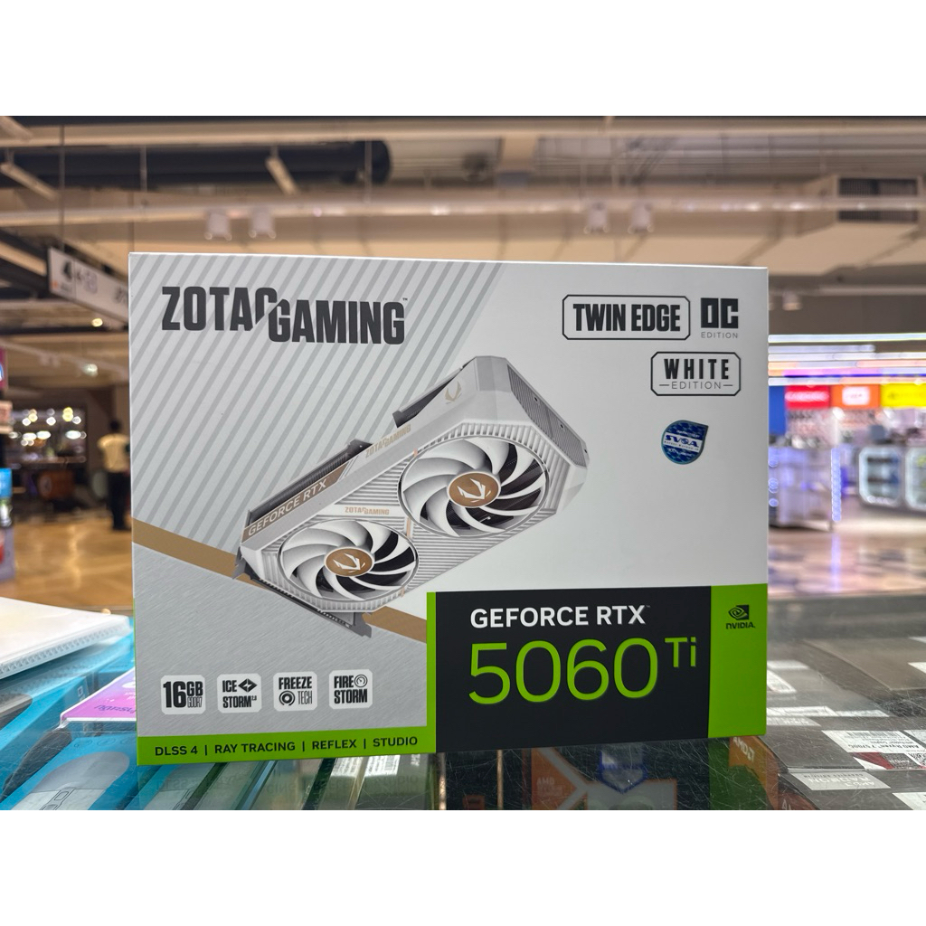 ZOTAC GAMING GEFORCE RTX5060TI TWIN EDGE OC WHITE EDITION - 16GB GDDR7